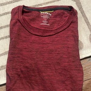Bombas short sleeve part merino top